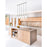 Z-Lite Fontaine 5Lt 44.25" Linear Chandelier, Nickel/Clear Water