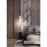 Z-Lite Fontaine 1 Light 5.75" Pendant, Rubbed Brass/Clear Water