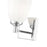 Z-Lite Oren 1 Light Vanity, Chrome /Matte Opal