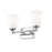 Z-Lite Oren 2 Light Vanity, Chrome /Matte Opal