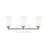 Z-Lite Oren 3 Light Vanity, Chrome /Matte Opal