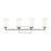 Z-Lite Oren 4 Light Vanity, Chrome /Matte Opal