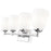 Z-Lite Oren 4 Light Vanity, Chrome /Matte Opal