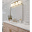 Z-Lite Oren 4 Light Vanity, Modern Gold/Matte Opal