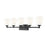 Z-Lite Oren 5 Light Vanity, Matte Black/Matte Opal - 7004-5V-MB