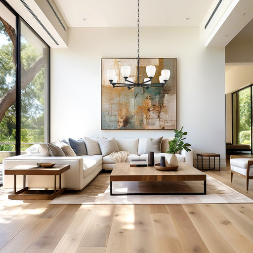 Z-Lite Oren 8 Light Chandelier, Matte Black/Matte Opal