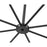 Z-Lite Oren 8 Light Chandelier, Matte Black/Matte Opal