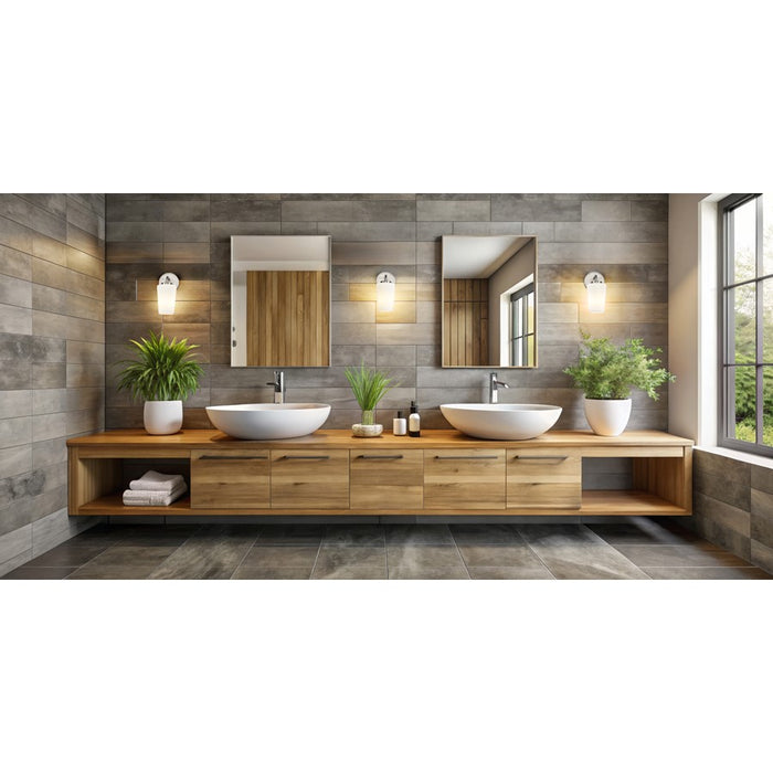 Z-Lite Montford 1 Light Wall Sconce, Brushed Nickel/Matte Opal