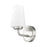 Z-Lite Montford 1 Light Wall Sconce, Brushed Nickel/Matte Opal
