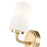 Z-Lite Montford 1 Light Wall Sconce, Modern Gold/Matte Opal