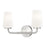 Z-Lite Montford 2 Light Vanity, Brushed Nickel/Matte Opal - 7005-2V-BN