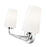 Z-Lite Montford 2 Light Vanity, Chrome/Matte Opal