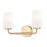 Z-Lite Montford 2 Light Vanity, Modern Gold/Matte Opal - 7005-2V-MGLD