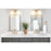 Z-Lite Montford 2 Light Vanity, Modern Gold/Matte Opal