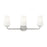 Z-Lite Montford 3 Light Vanity, Brushed Nickel/Matte Opal