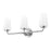 Z-Lite Montford 3 Light Vanity, Chrome/Matte Opal