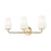 Z-Lite Montford 3 Light Vanity, Modern Gold/Matte Opal - 7005-3V-MGLD