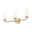 Z-Lite Montford 3 Light Vanity, Modern Gold/Matte Opal