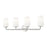 Z-Lite Montford 4 Light Vanity, Brushed Nickel/Matte Opal - 7005-4V-BN