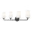 Z-Lite Montford 4 Light Vanity, Matte Black/Matte Opal - 7005-4V-MB