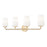 Z-Lite Montford 4 Light Vanity, Modern Gold/Matte Opal - 7005-4V-MGLD