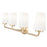 Z-Lite Montford 4 Light Vanity, Modern Gold/Matte Opal
