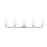 Z-Lite Montford 5 Light Vanity, Chrome/Matte Opal