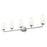 Z-Lite Montford 5 Light Vanity, Chrome/Matte Opal