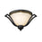 Z-Lite Lagoon 3 Light Ceiling, Matte Black/Matte Opal