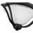Z-Lite Lagoon 3 Light Ceiling, Matte Black/Matte Opal