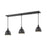 Z-Lite Mason 3 Light Island/Billiard Light, 50x8x9.75", Bronze, Bronze - 708MP-3BRZ