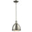 Z-Lite Mason 1 Light Mini Pendant, Brushed Nickel, Brushed Nickel - 710MP-BN