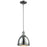 Z-Lite Mason 1 Light Mini Pendant, Chrome, Chrome - 711MP-CH