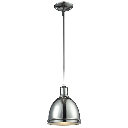 Z-Lite Mason 1 Light Mini Pendant, Chrome, Chrome - 711MP-CH