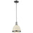Z-Lite Mason 1 Light Mini Pendant, Chrome, Matte Opal - 715MP-CH