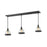 Z-Lite Mason 3 Light Island/Billiard Light 50x8x9.75", Bronze, Clear Seed - 716MP-3BRZ