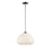 Z-Lite Amon 1 Light Pendant, Chrome, Matte Opal - 721P13-CH