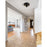 Z-Lite Amon 2 Light Small Flush Mount, Matte Black