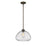 Z-Lite Amon 1 Light Pendant, Olde Bronze, Clear Seedy - 722P13-OB