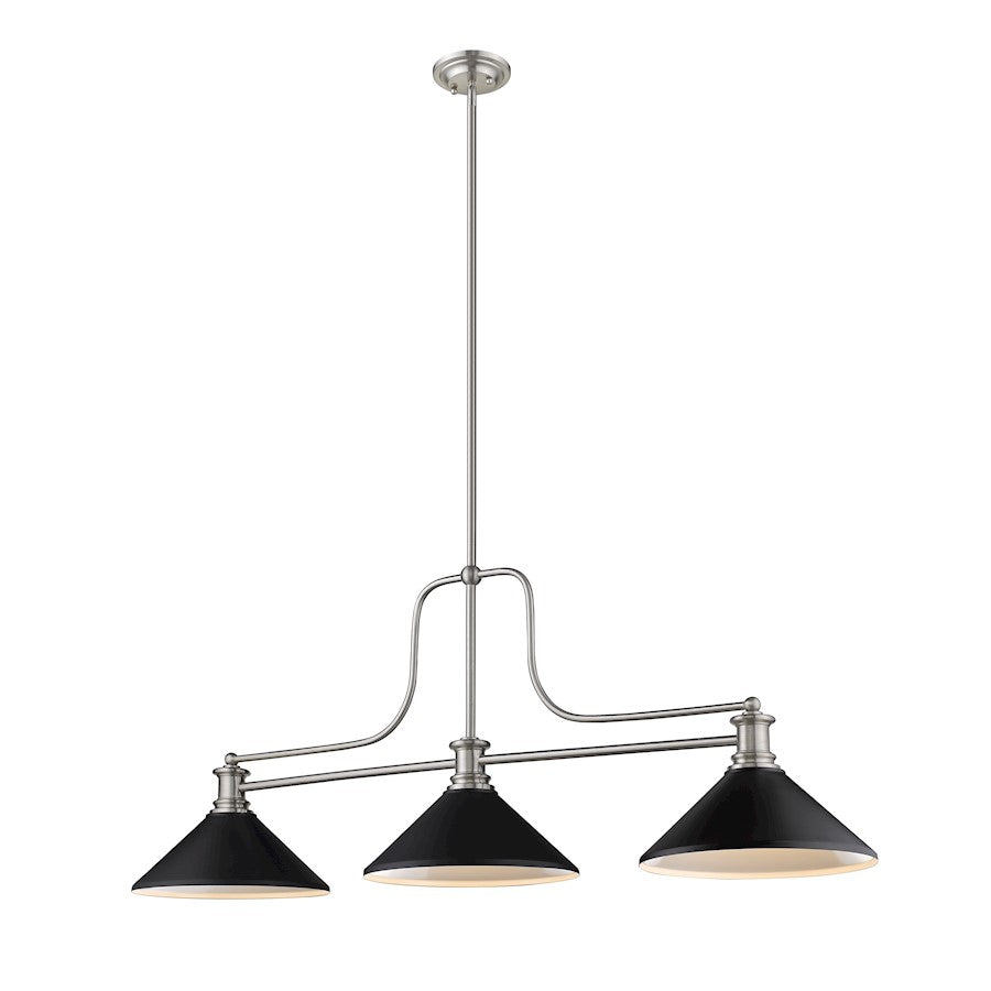 Z-Lite 3 Light Melange Chandelier
