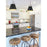 Z-Lite Z-Studio 1 Light Pendant, Matte Black/Brushed Nickel