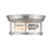 Z-Lite Sonna 2 Light Small Flush Mount, Brushed Nickel