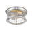 Z-Lite Sonna 2 Light Small Flush Mount, Brushed Nickel