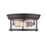 Z-Lite Sonna 2 Light Small Flush Mount, Bronze