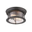 Z-Lite Sonna 2 Light Small Flush Mount, Bronze