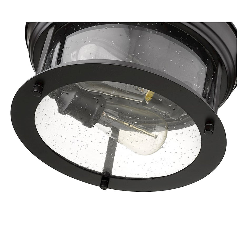 Z-Lite Sonna 2 Light Small Flush Mount, Bronze