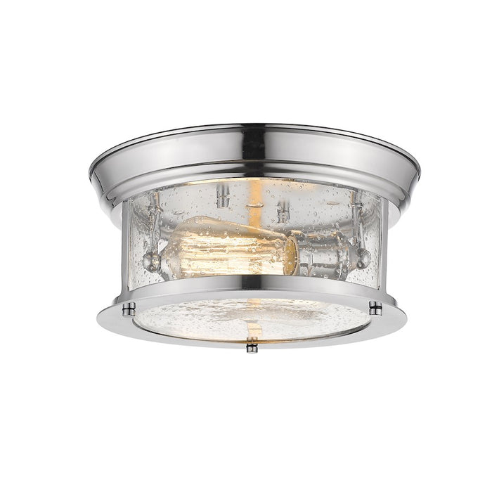 Z-Lite Sonna 2 Light Small Flush Mount, Chrome - 727F10-CH