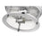 Z-Lite Sonna 2 Light Small Flush Mount, Chrome