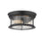 Z-Lite Sonna 2 Light Small Flush Mount, Matte Black - 727F10-MB