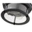 Z-Lite Sonna 2 Light Small Flush Mount, Matte Black